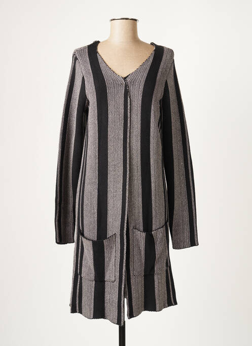 Vestă cu mâneci lungi negru ICHI femeie