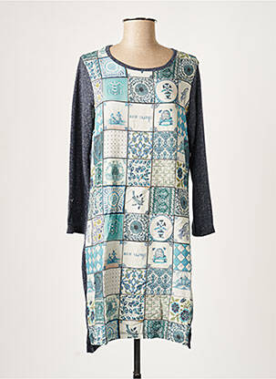 Rochie midi albastru NICE THINGS femeie