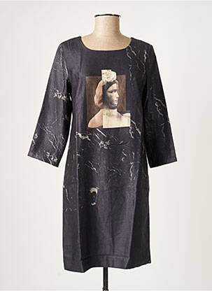 Rochie midi albastru NICE THINGS femeie