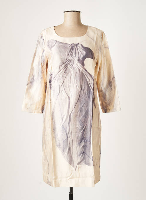 Rochie midi bej NICE THINGS femeie