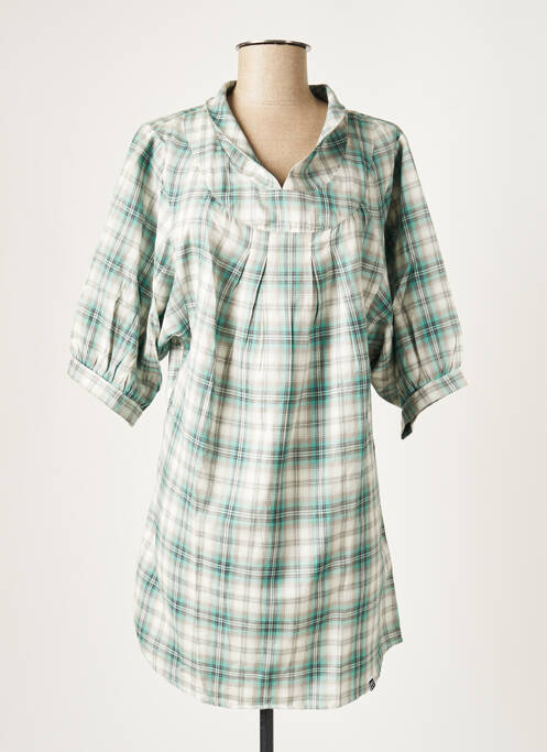 Tunică mâneci lungi verde ROXY femeie