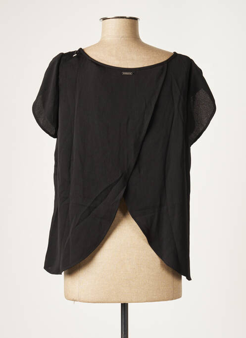 Top negru GUESS femeie