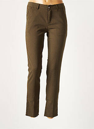 Pantalon chino verde REIKO femeie