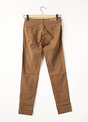 Pantalon chino talie joasă talie joasă maro REIKO femeie