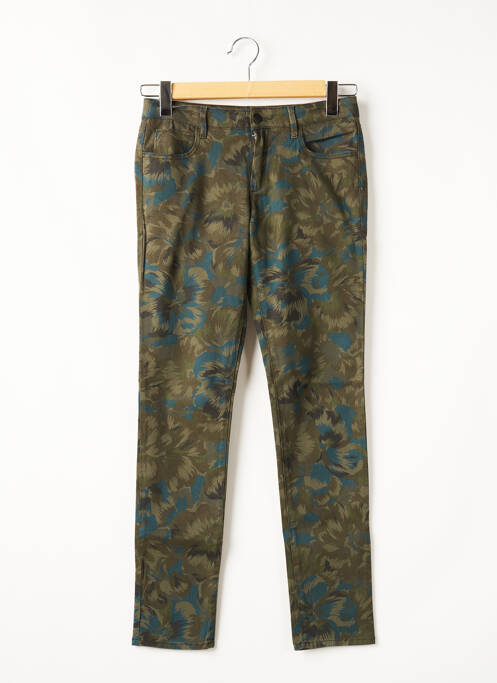 Pantalon slim verde REIKO femeie