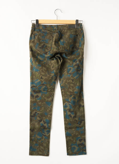 Pantalon slim verde REIKO femeie