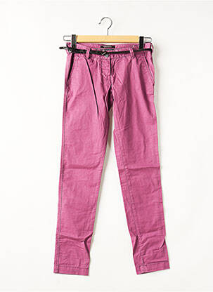 Pantalon drept violet MAISON SCOTCH femeie