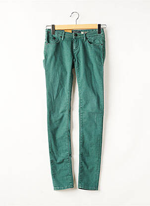 Blugi cu croială slim elasticitate mărime normală verde MAISON SCOTCH femeie