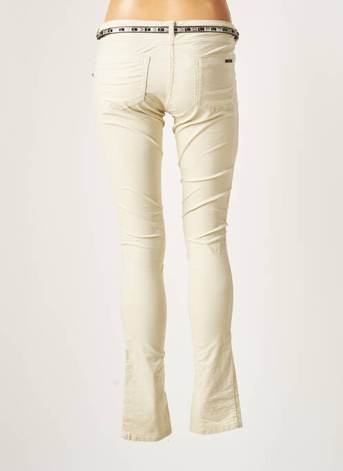 Pantalon slim bej MAISON SCOTCH femeie
