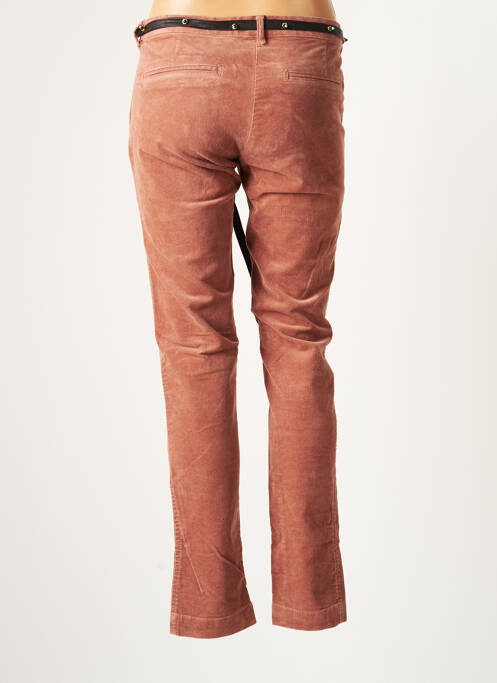 Pantalon slim maro MAISON SCOTCH femeie