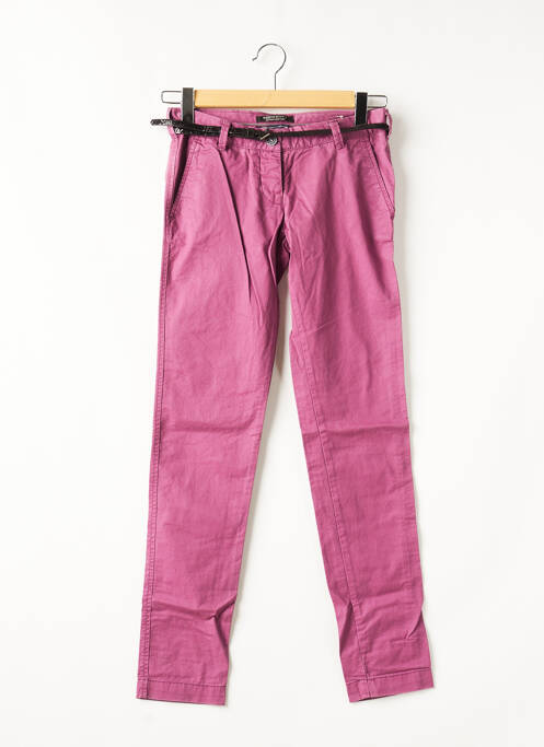Pantalon drept violet MAISON SCOTCH femeie