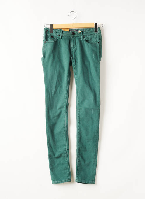 Blugi cu croială slim verde MAISON SCOTCH femeie