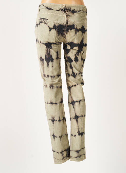 Pantalon slim verde ELEVEN PARIS femeie