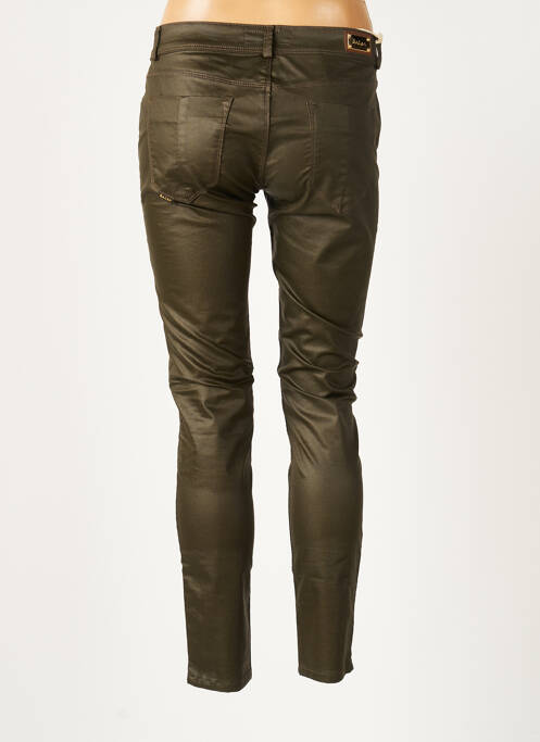 Pantalon slim verde SALSA femeie