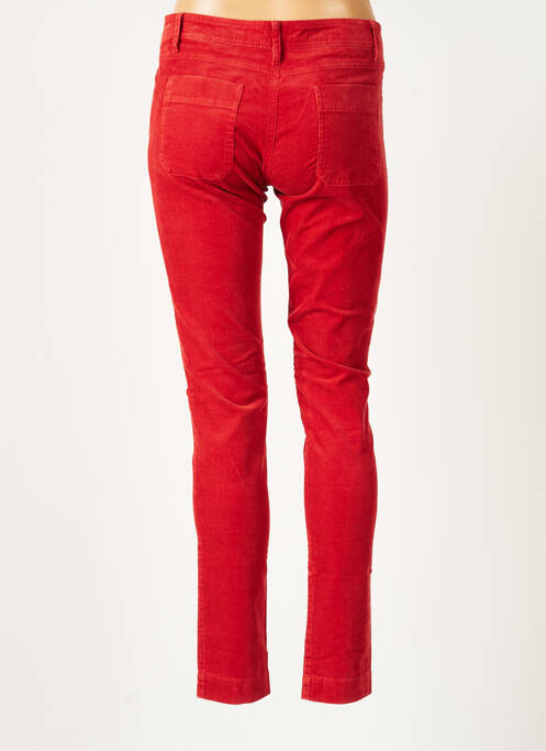 Pantalon slim roșu SESSUN femeie