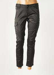 Pantalon cargo buzunare talie joasă negru TEDDY SMITH femeie