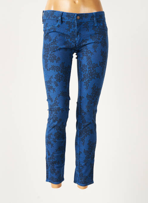 Pantalon slim albastru MELTIN'POT femeie