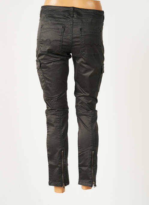Pantalon cargo negru TEDDY SMITH femeie