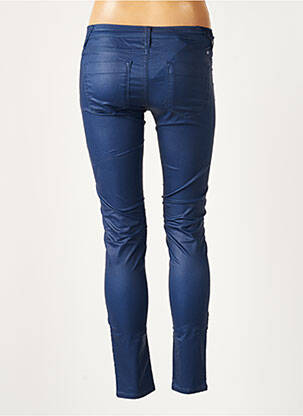 Jegging fermoar la baza picioarelor talie joasă albastru TEDDY SMITH femeie