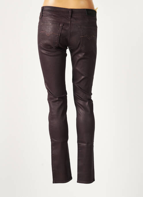 Pantalon slim roșu REPLAY femeie