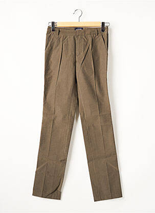 Pantalon chino broderie galoni laterali mărime normală gri MY PANTS femeie