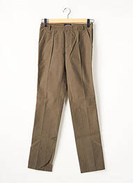 Pantalon chino broderie galoni laterali mărime normală gri MY PANTS femeie