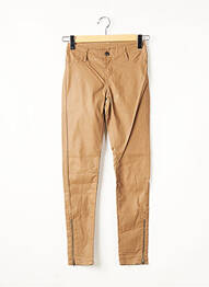 Pantalon 7/8 elasticitate mărime normală bej TEDDY SMITH femeie