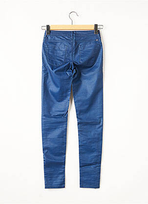 Jegging fermoar la baza picioarelor talie joasă albastru TEDDY SMITH femeie