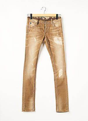 Blugi cu croială slim bej JAPAN RAGS bărbat