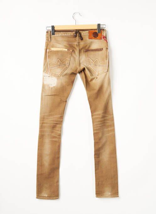 Blugi cu croială slim bej JAPAN RAGS bărbat