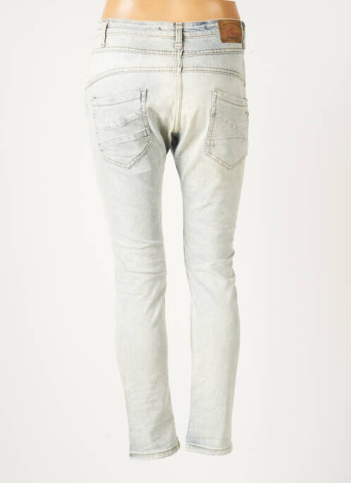 Blugi cu croială slim broderie cu nituri mărime normală albastru PLEASE femme