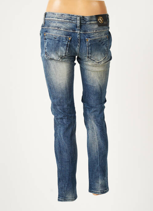 Blugi cu croială slim albastru TAKE TWO femeie