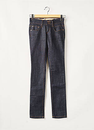 Blugi cu croială slim albastru FIVE PM femeie