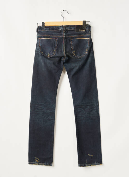 Blugi cu croială dreaptă albastru FIVE PM femeie