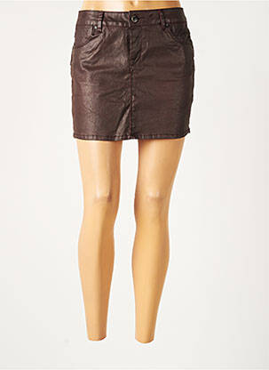 Fustă scurtă maro KAPORAL femeie