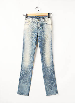 Blugi cu croială slim albastru GUESS BY MARCIANO femeie