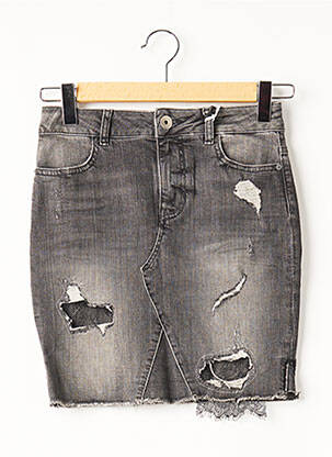 Fustă scurtă gri GUESS femeie