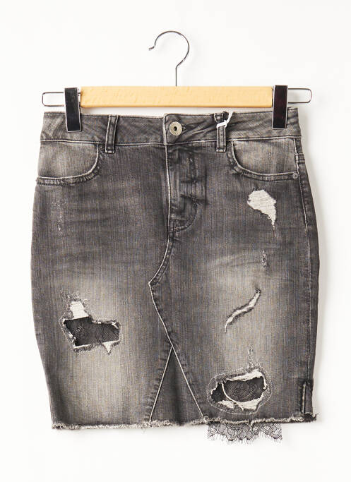 Fustă scurtă gri GUESS femeie