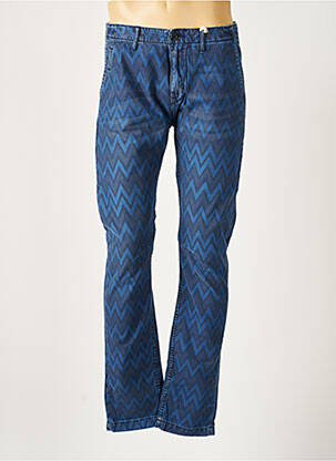 Pantalon drept țesătură melanj mărime normală albastru SCOTCH & SODA bărbat