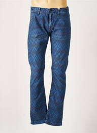 Pantalon drept țesătură melanj mărime normală albastru SCOTCH & SODA bărbat