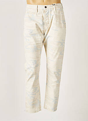 Pantalon drept bej SCOTCH & SODA bărbat