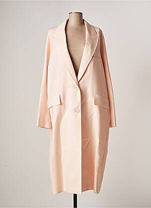 Palton lung roz MARGAUX LONNBERG femeie