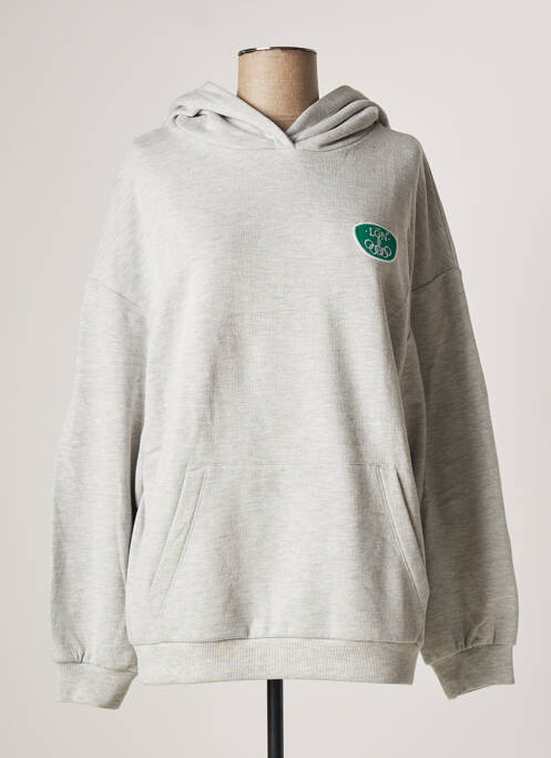 Hanorac cu glugă gri MARGAUX LONNBERG femeie