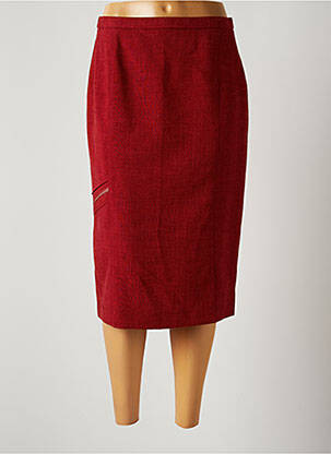 Fustă midi roșu PAUPORTÉ femeie