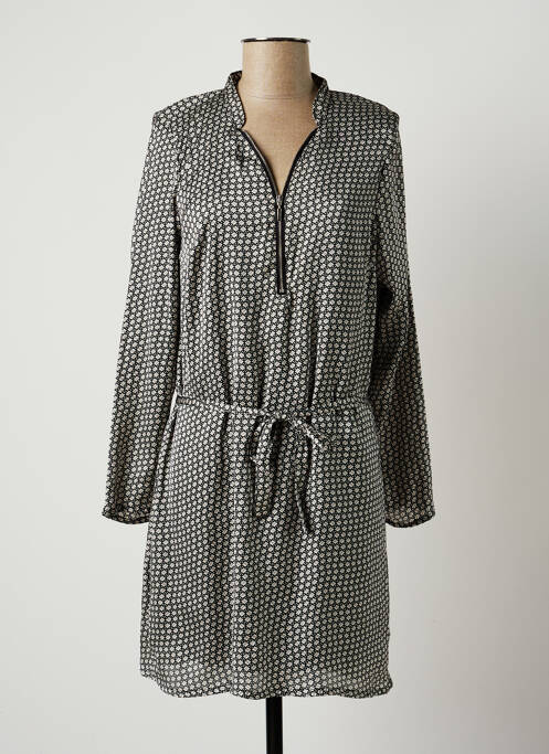 Rochie scurtă gri ROSE ELECTRON femeie