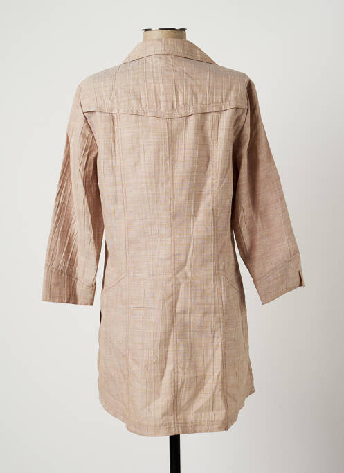 Tunică mâneci lungi maro PAUPORTÉ femeie