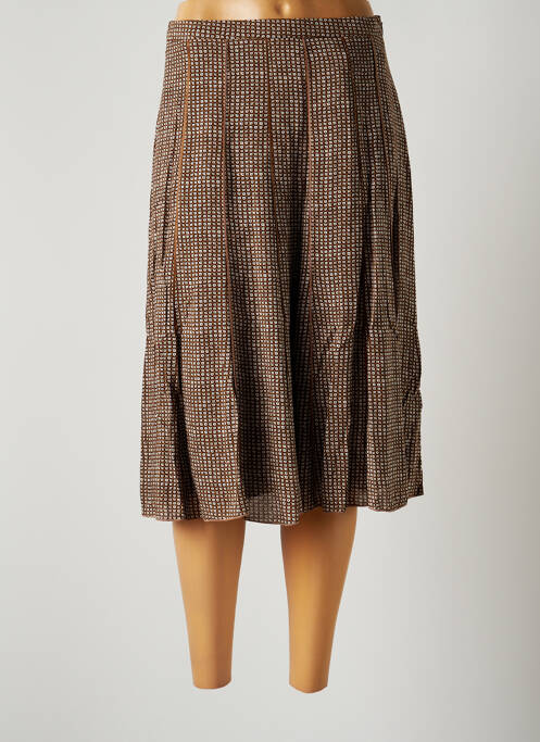 Fustă midi maro PAUPORTÉ femeie