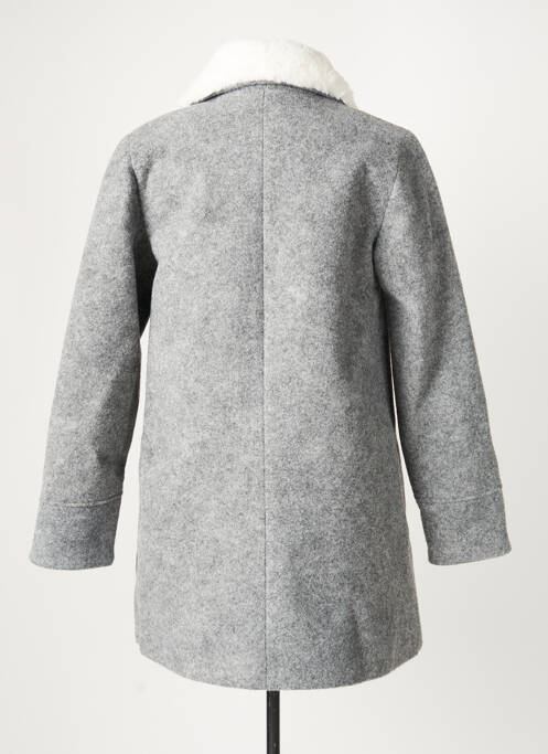 Palton lung gri MINUIT SUR TERRE femeie