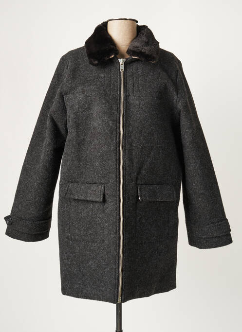 Palton lung gri MINUIT SUR TERRE femeie