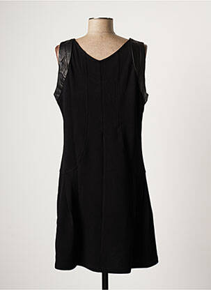 Rochie scurtă fără mâneci fără mâneci negru ARELINE femeie